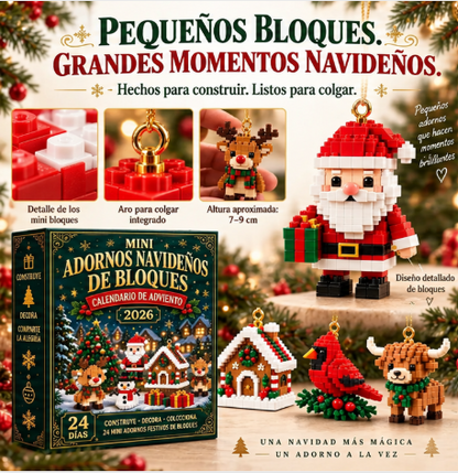 MerryBlocks™ – 24 Sorpresas que Decorarán tu Navidad