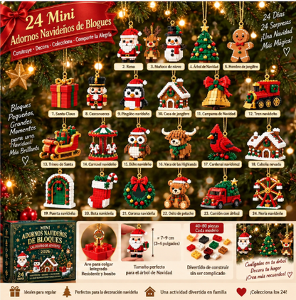 MerryBlocks™ – 24 Sorpresas que Decorarán tu Navidad