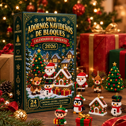 MerryBlocks™ – 24 Sorpresas que Decorarán tu Navidad
